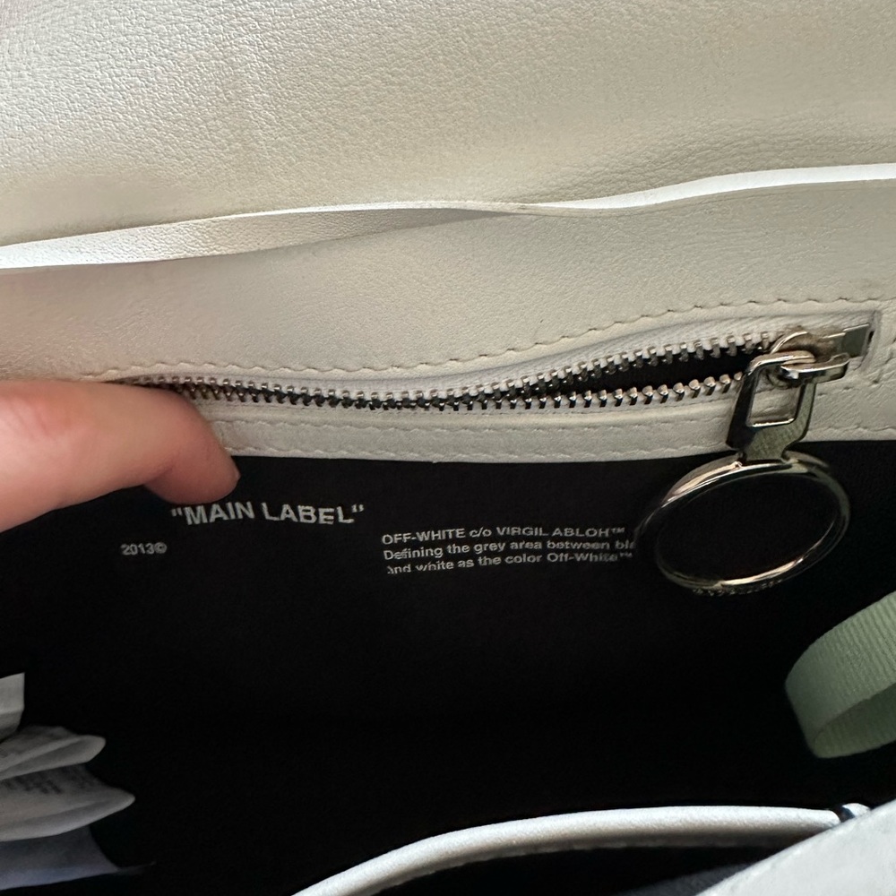 Off-White White Crossbody Bag - Picture 4 of 8